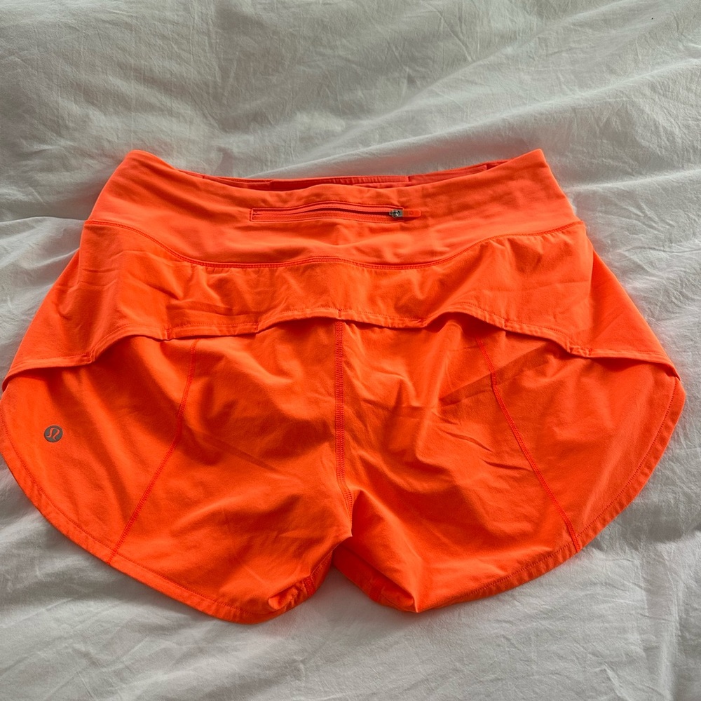 Lululemon speed up short size 8